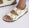 Birkenstock Milano Big Buckle High shine