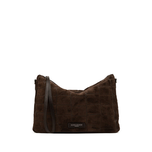 Gianni Chiarini Nora Pouch Suede Cocco