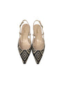 Slingback Serena raffia