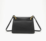 La Carrie Drilled logo shoulder bag