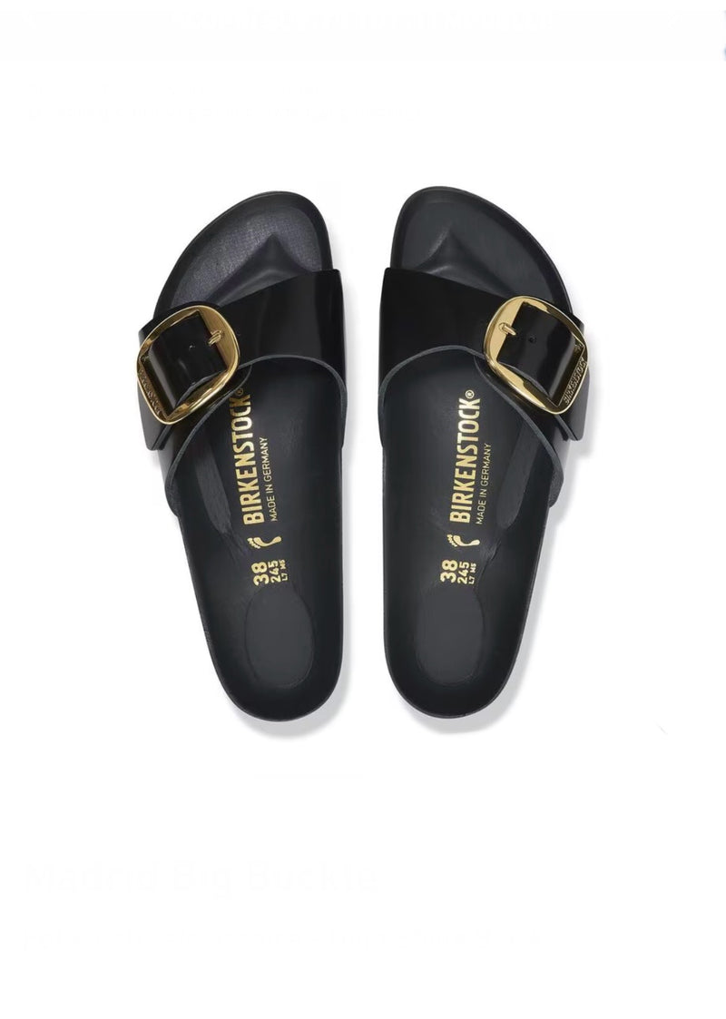 Birkenstock Madrid Big Buckle High shine