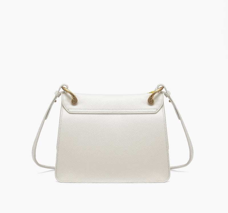 La Carrie Drilled logo shoulder bag