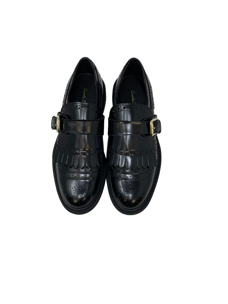 Monk strap frangia